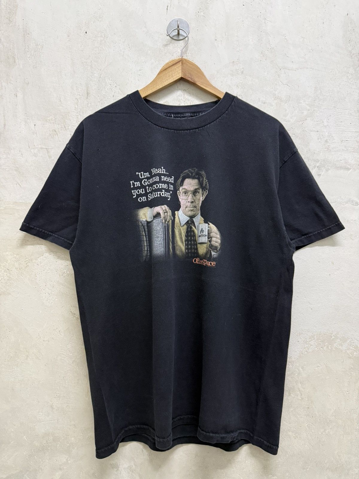 Vintage 2004 Office Space Humor T Shirt Movie