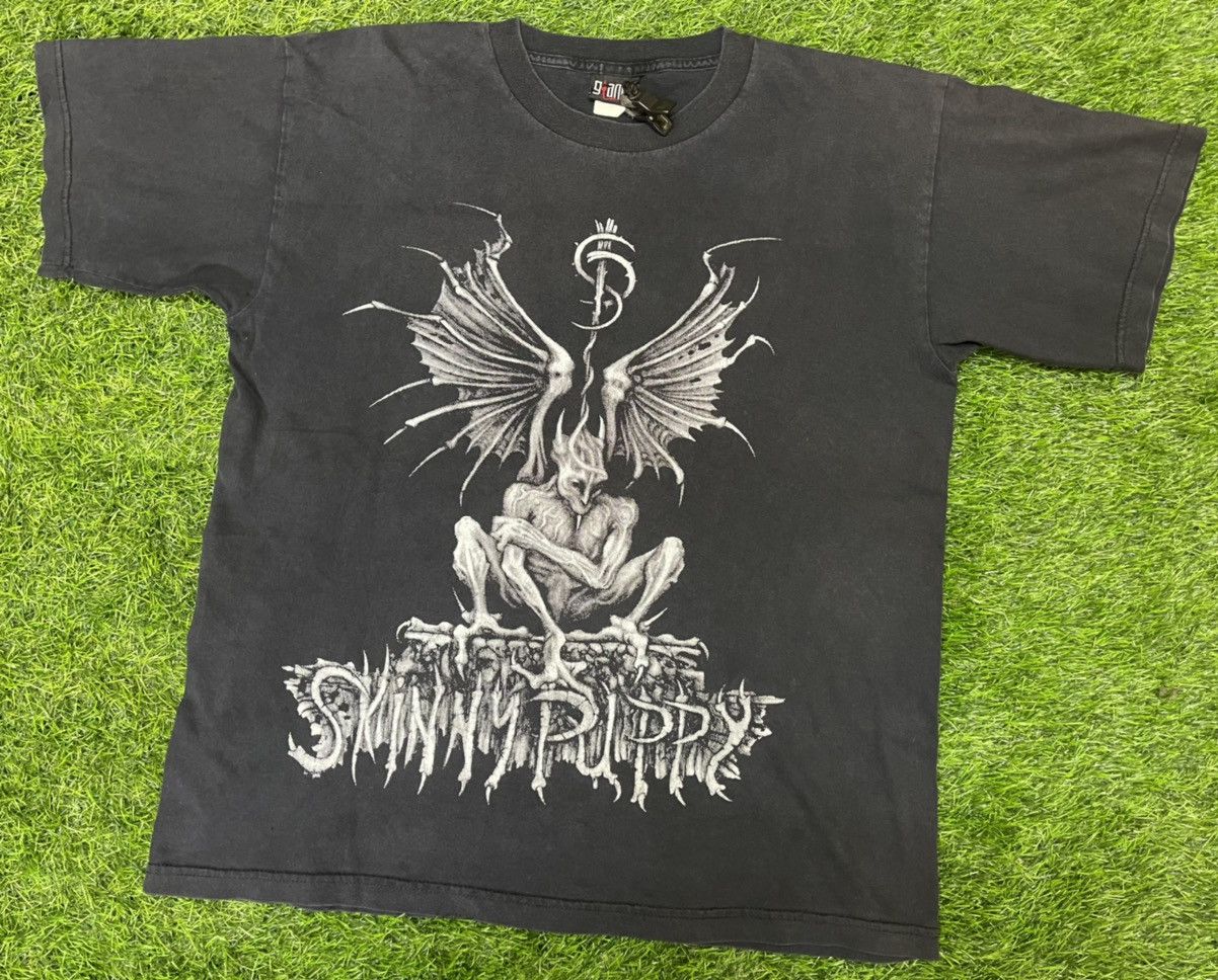 Giant X Vintage Vintage 90s Skinny Puppy Heavy Metal Band Tees