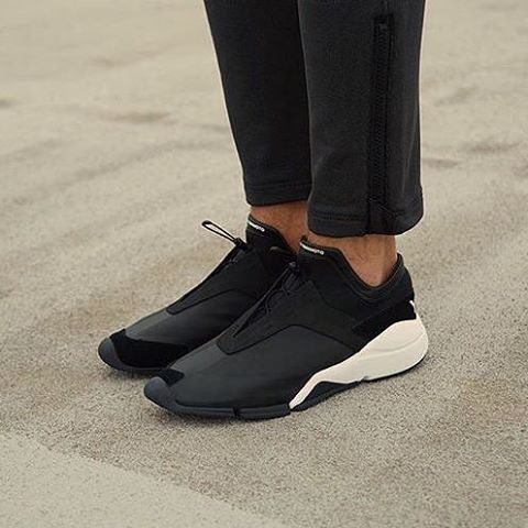 Y 3 X Yohji Yamamoto Future Low Charcoal Black White
