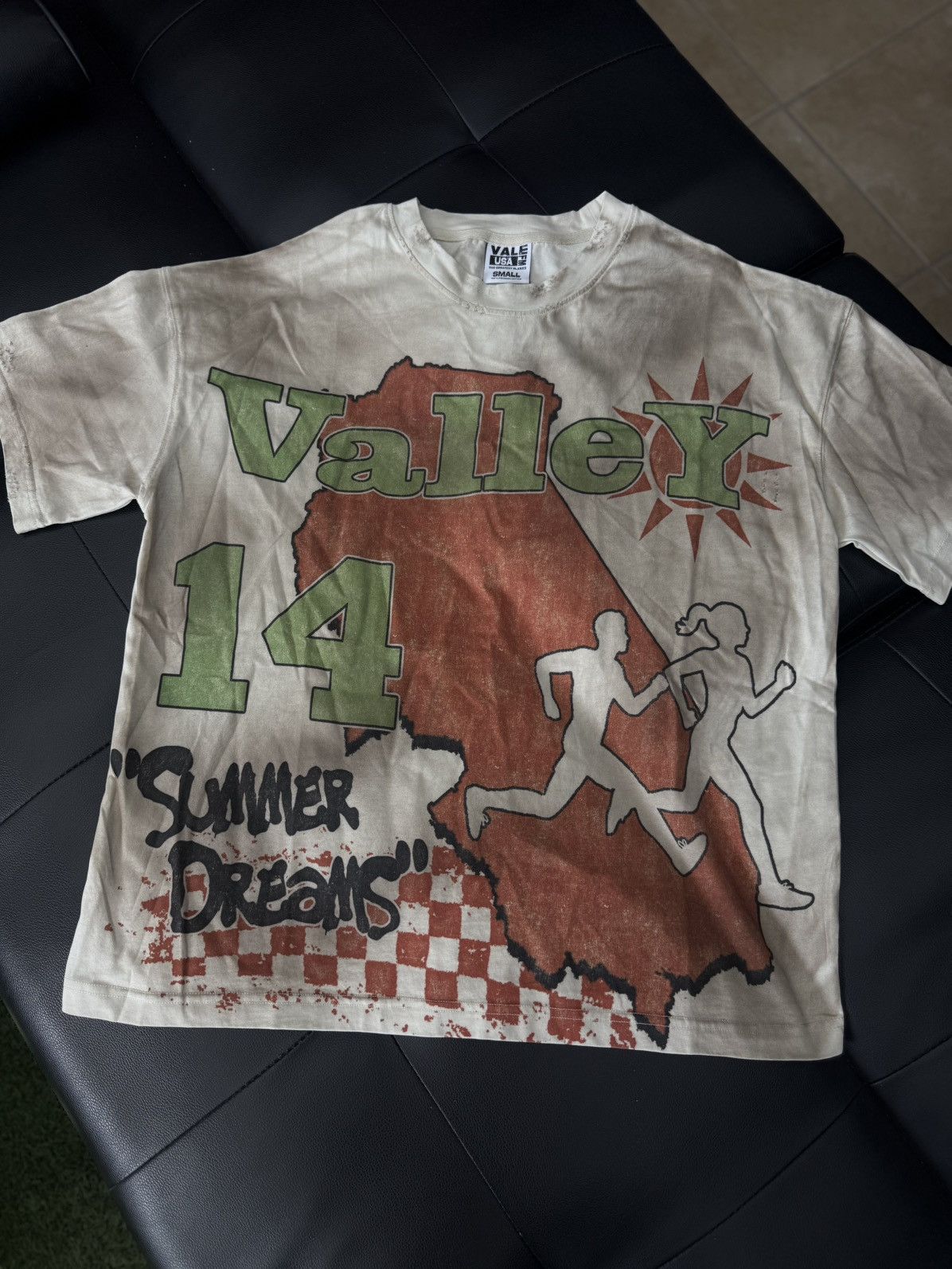Vale Valley White Summer Dreams Tee Size S New Hoodie, Sweatshirt | FlexRushtees.com
