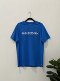 Salomon Actilite Shirt Mens Large Blue Active Running Hiking