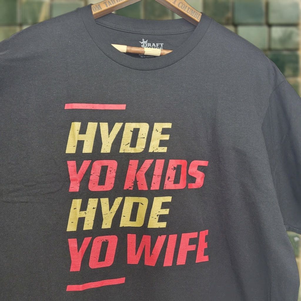 Vintage Fantasy New Xl Football Sf 49ers Hide Your Kids Funny Shirt Carlos Hyde Shirt Hyde Tshirt Dr Hoodie, Sweatshirt
