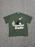 Planet Broken Planet Puff Print Streetwear Tee Space Trails