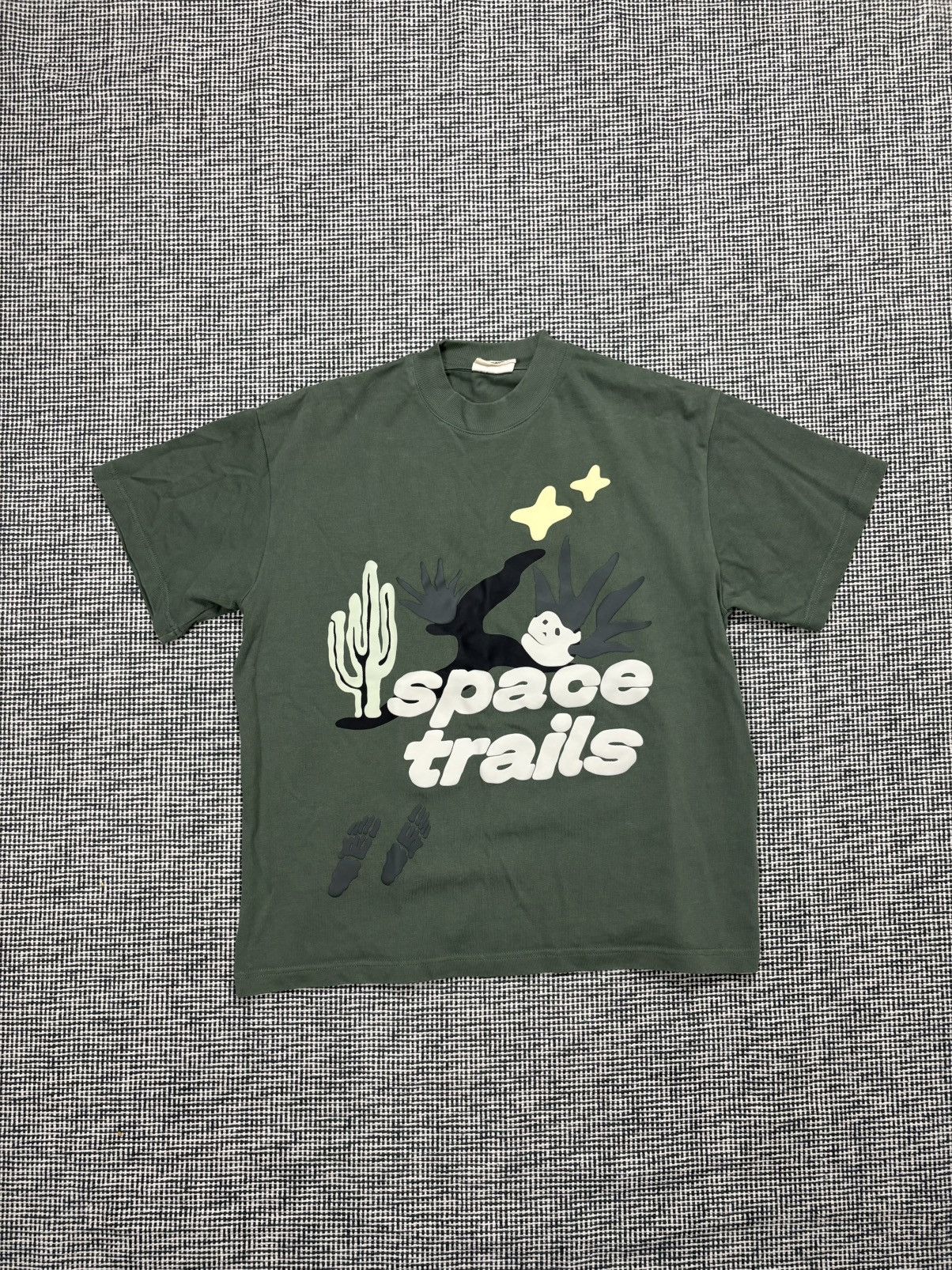 Planet Broken Planet Puff Print Streetwear Tee Space Trails