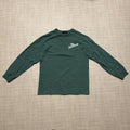 Hundreds The Hundreds Green Longsleeve Ls Script Logo Tee Hoodie, Sweatshirt | FlexRushtees.com
