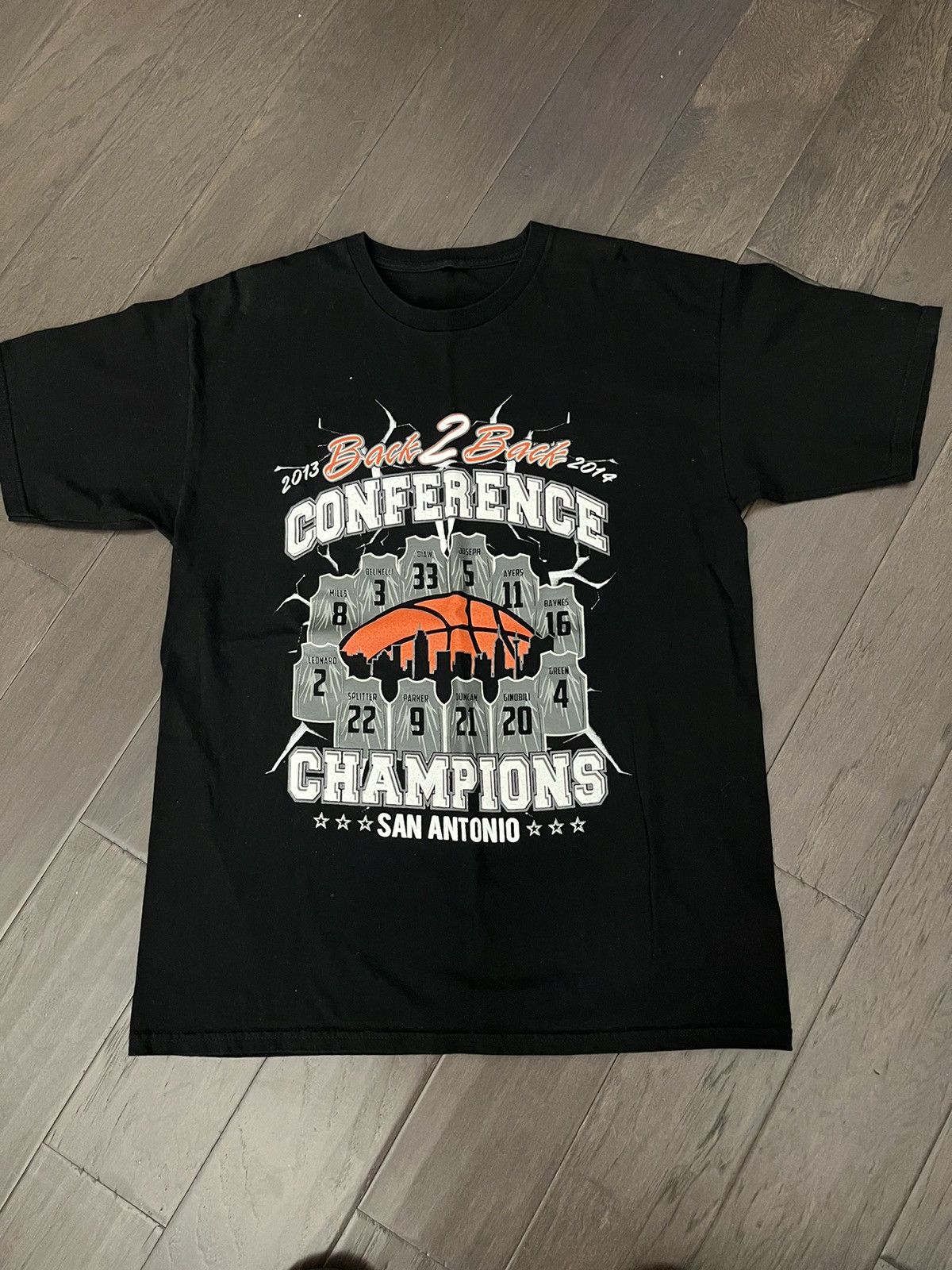 Vintage San Antonio Spurs Back To Back Conference Champs