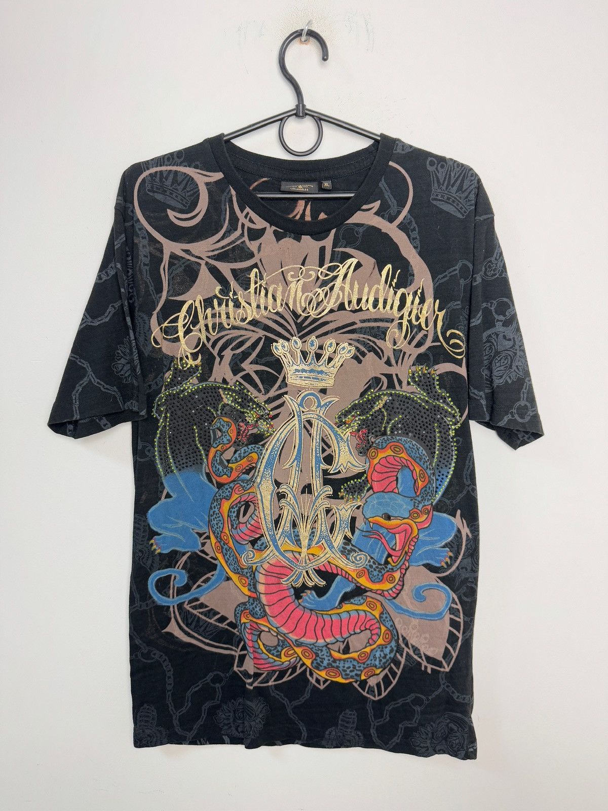 Ed Hardy Christian Audigier T Shirt Like Ed Hard Hoodie, Sweatshirt | FlexRushtees.com