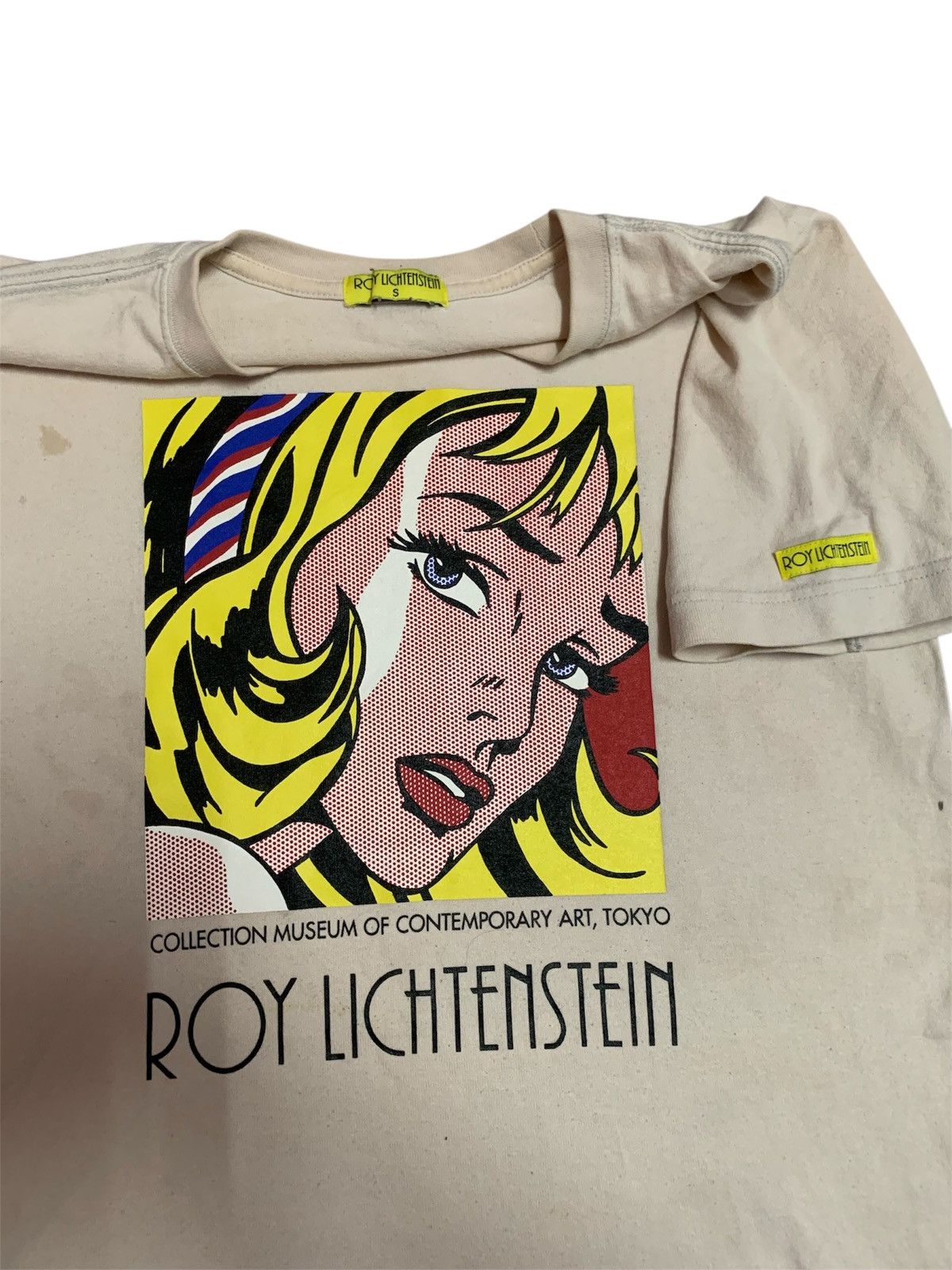 Vintage Roy Lichtenstein Museum Of Art Tokyo T-Shirts, Hoodie, Sweatshirt | FlexRushtees.com