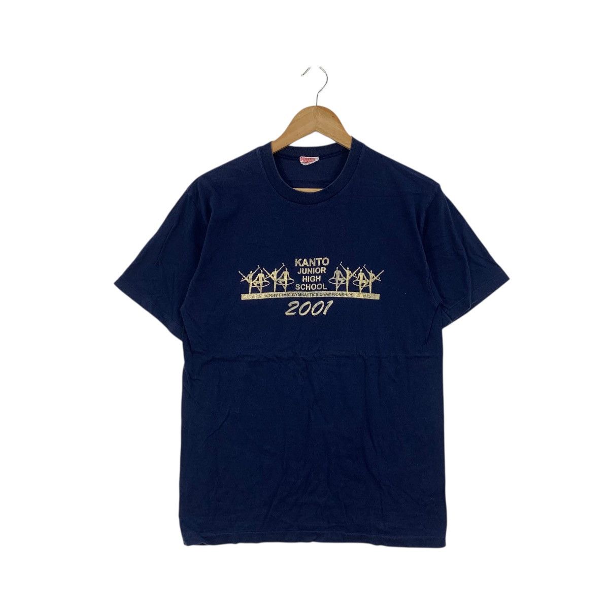 Vintage Kanto Junior High School Gymnastic Tee Shirt Top Hoodie, Sweatshirt | FlexRushtees.com