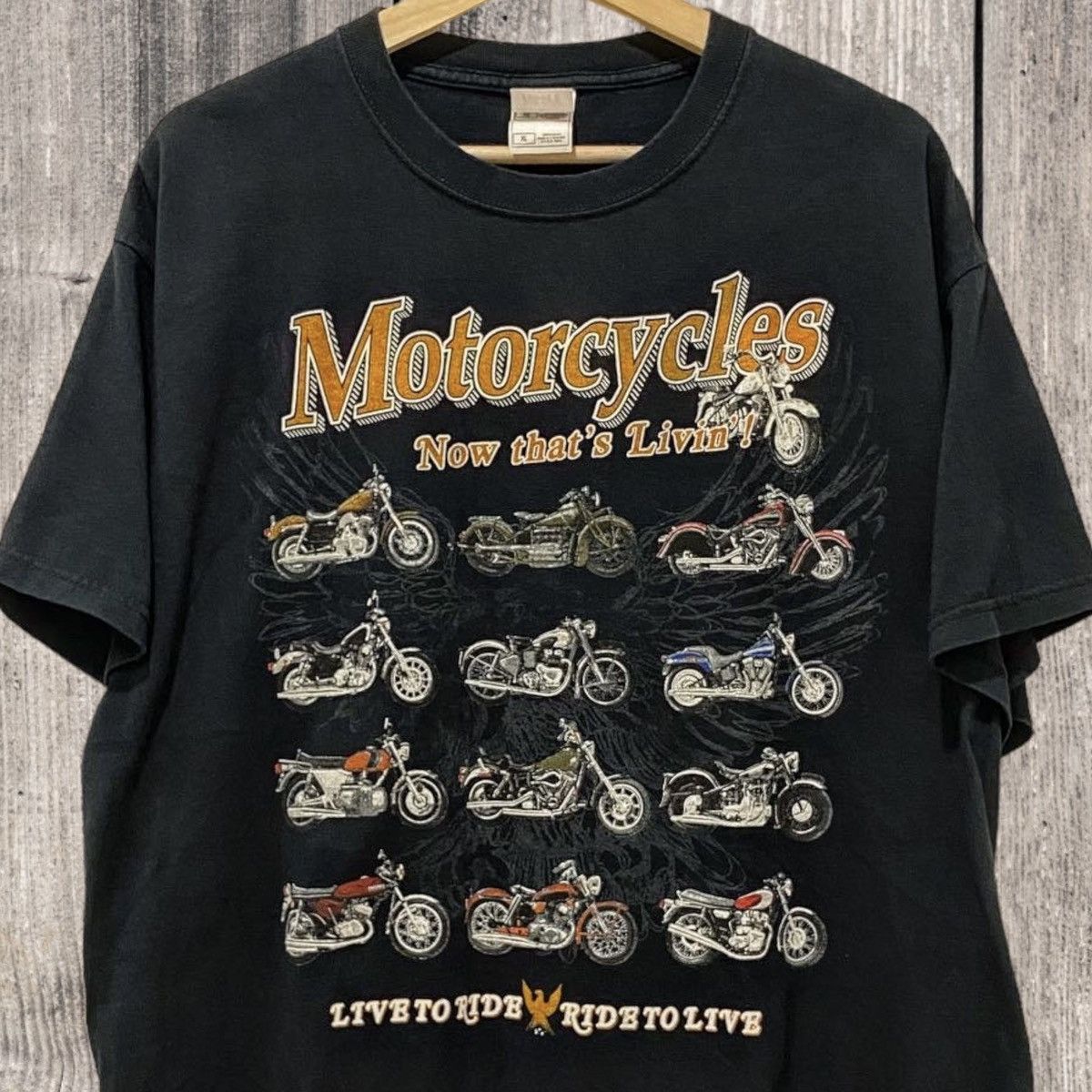 Vintage 2002 Biker Tee Motorcycle Ddp No Import Fees Hoodie, Sweatshirt | FlexRushtees.com