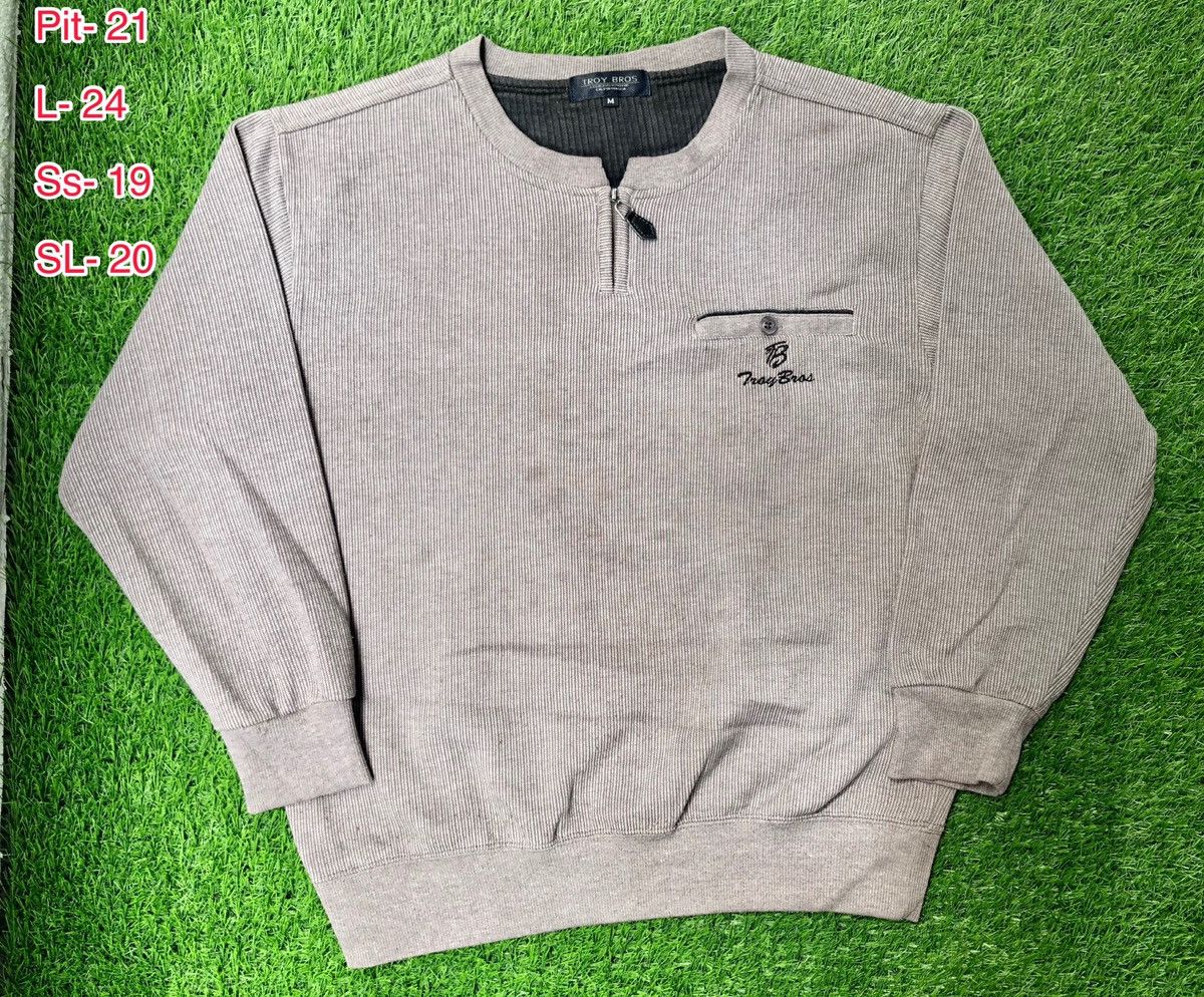 Other Troy Bros 3 Quater Zips Sweatshirt