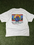Vintage 90s Camp Boone Western Aztec Tribal Carolina Tee