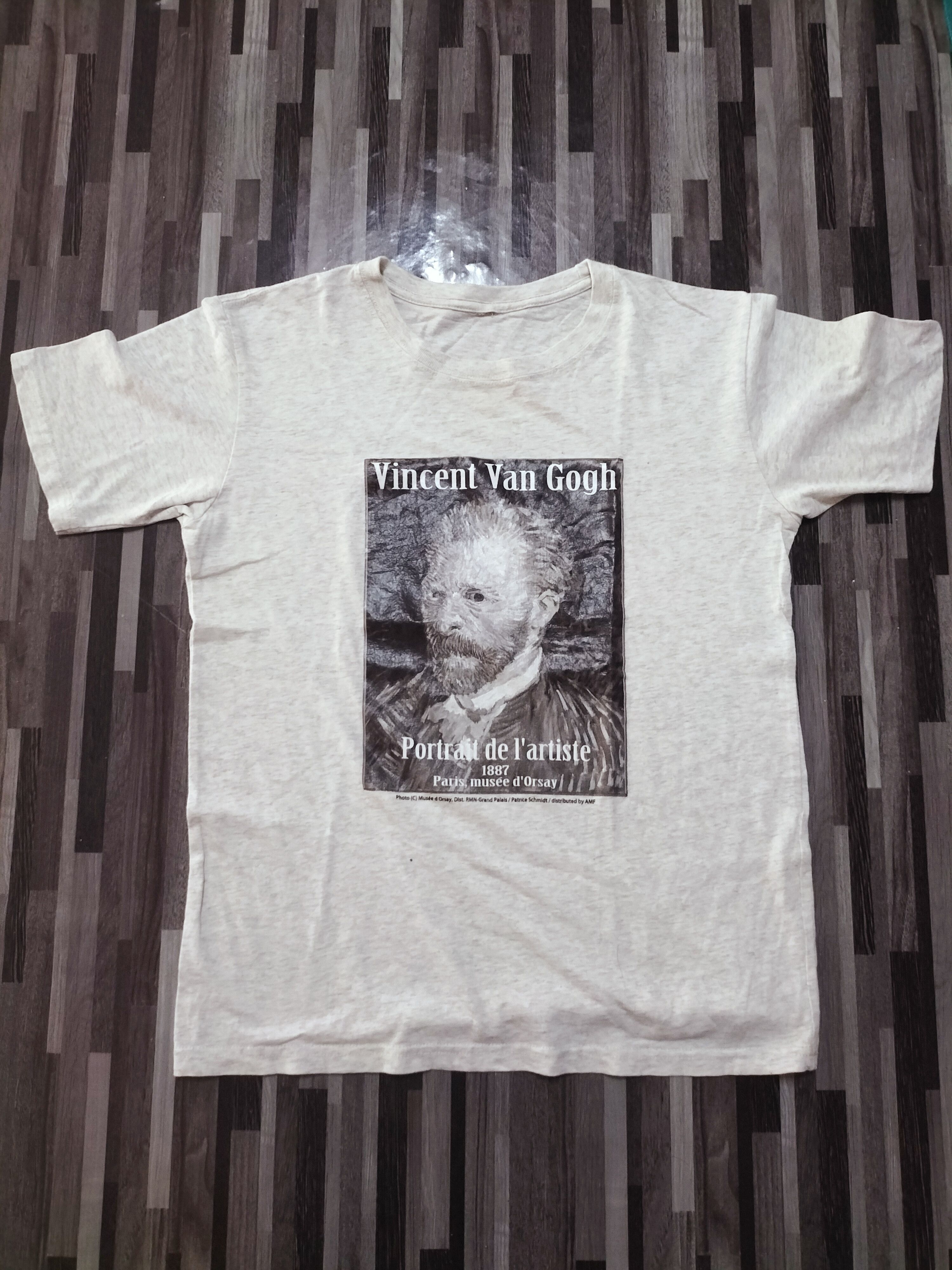 Vintage Vincent Van Gogh Potret Iron On Fashion Arttees T-Shirts, Hoodie, Sweatshirt | FlexRushtees.com