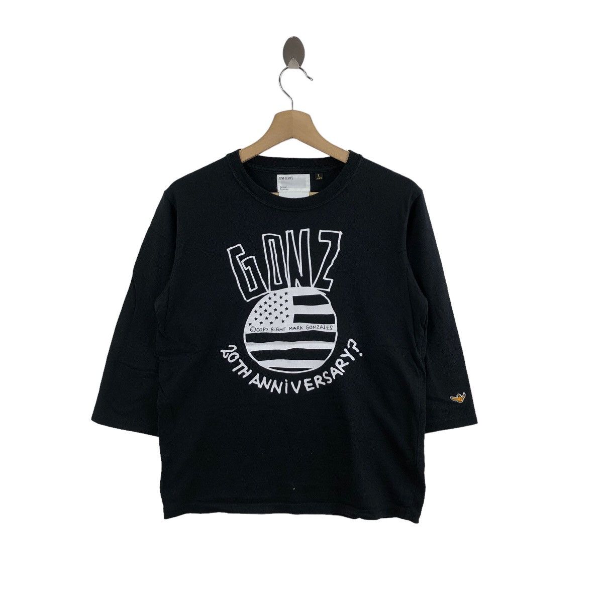 Inherit T Shirt 25 Anniversary Three Quater