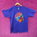 Hendrix Jimi Hendrix Shredding At Woodstock Psychedelic Rock Tee Xl