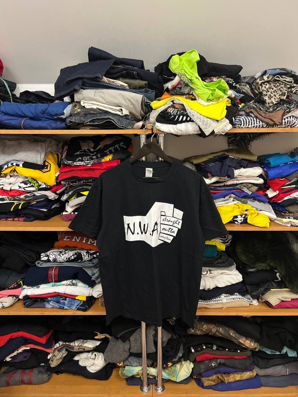 Rap Tees X Vintage Vintage Nwa Big Logo Rap Tees Tshirt Hoodie, Sweatshirt | FlexRushtees.com