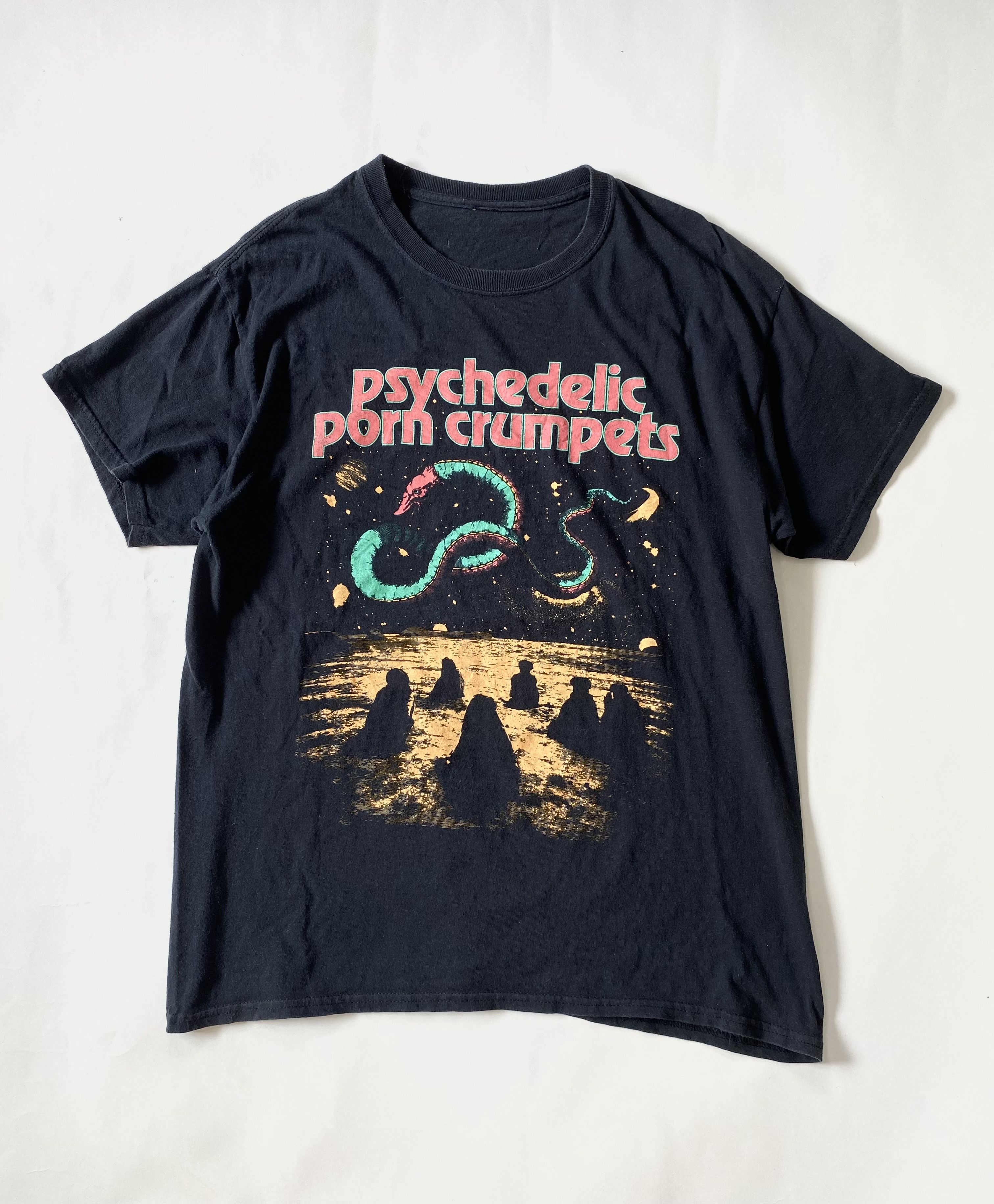 Band Tees Psychedelic Porn Crumpets Band Tee