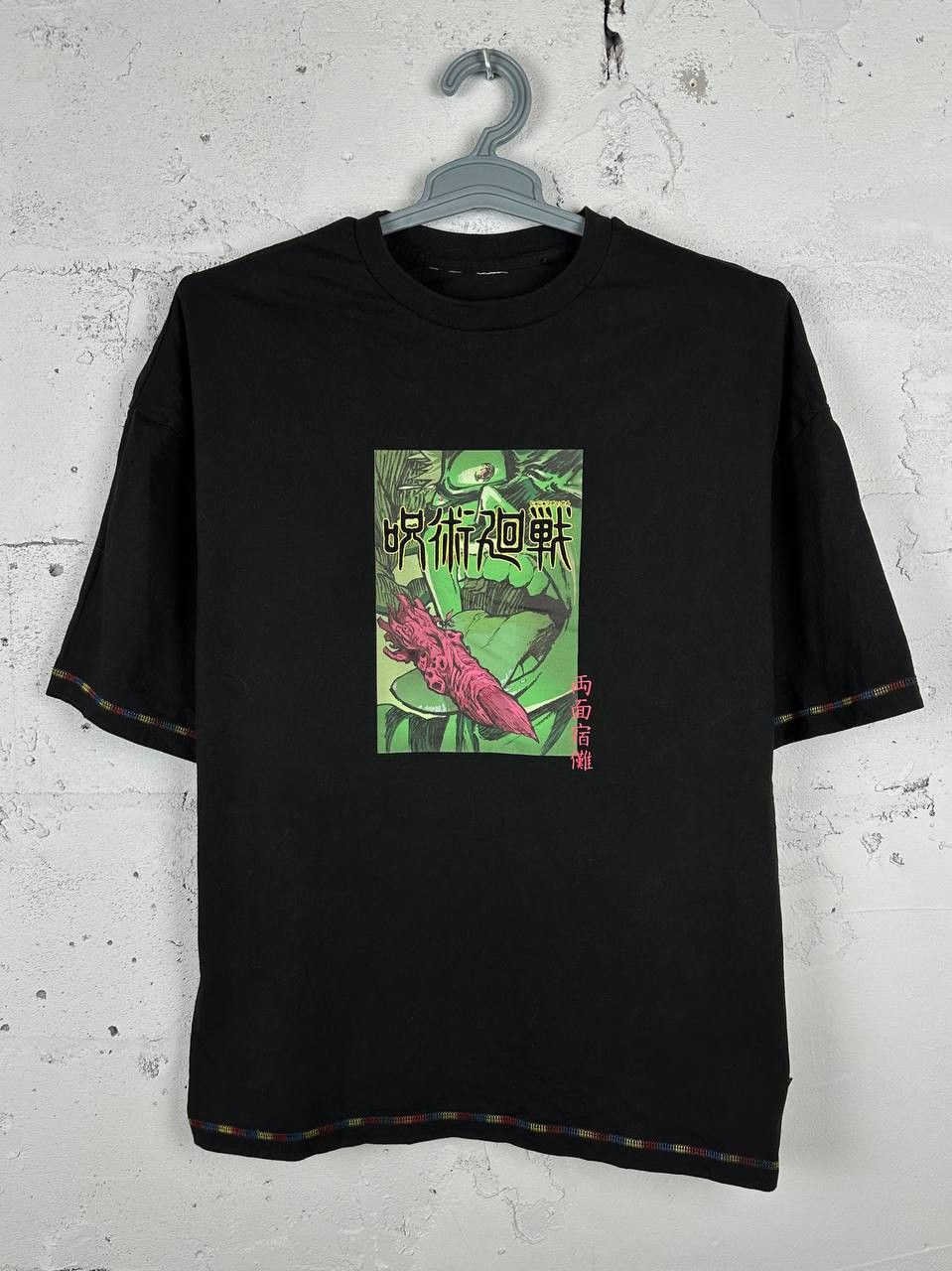 Vintage Jjk Jujutsu Kaisen Streetwear Anime Gojo Satoru T Shirt