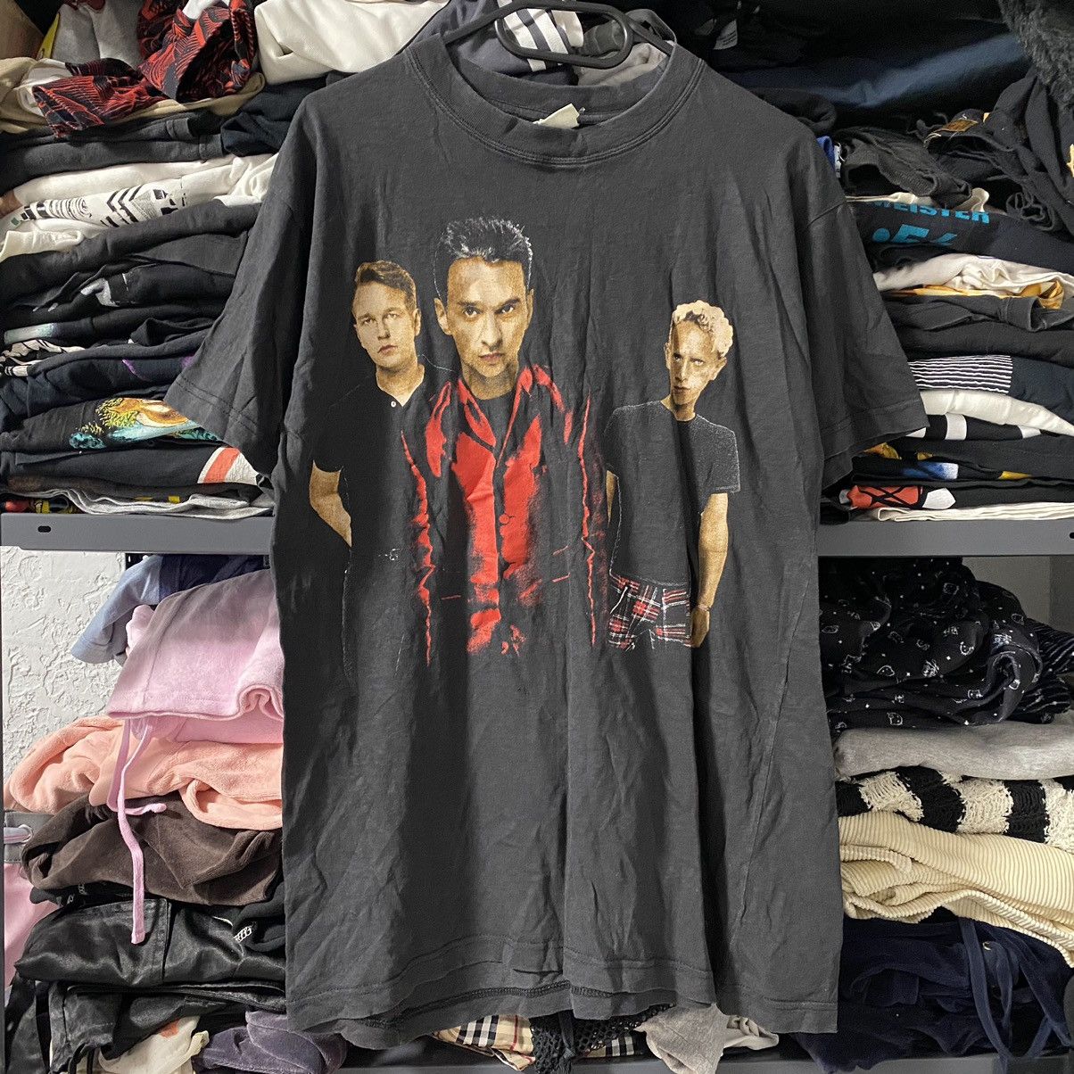 Band Tees Vintage Depeche Mode Exciter Euro Tour T Shirt Hoodie, Sweatshirt | FlexRushtees.com