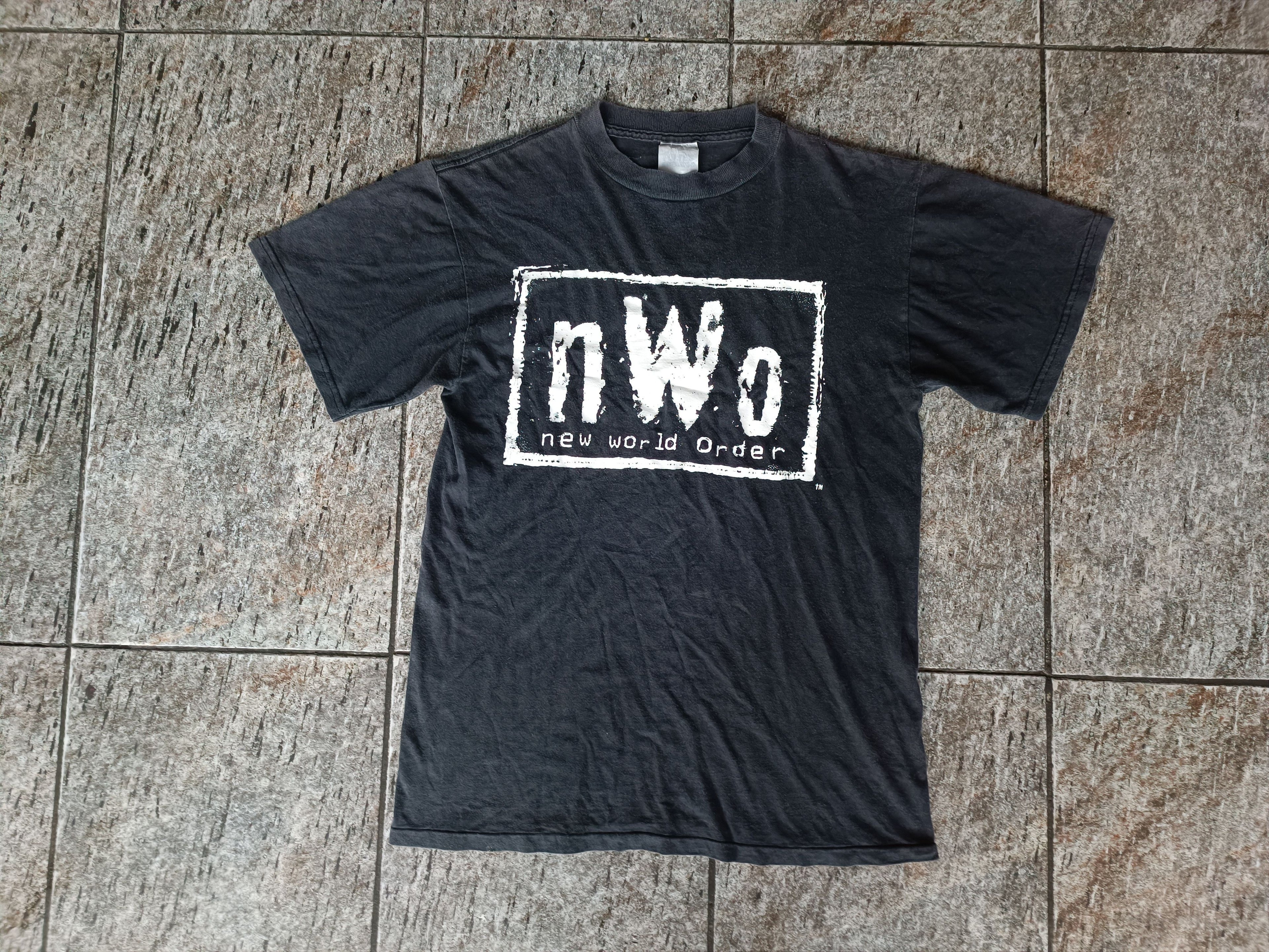 X Wwf Vintage 90s T Shirt Nwo New World Order By Tultex Hoodie, Sweatshirt | FlexRushtees.com