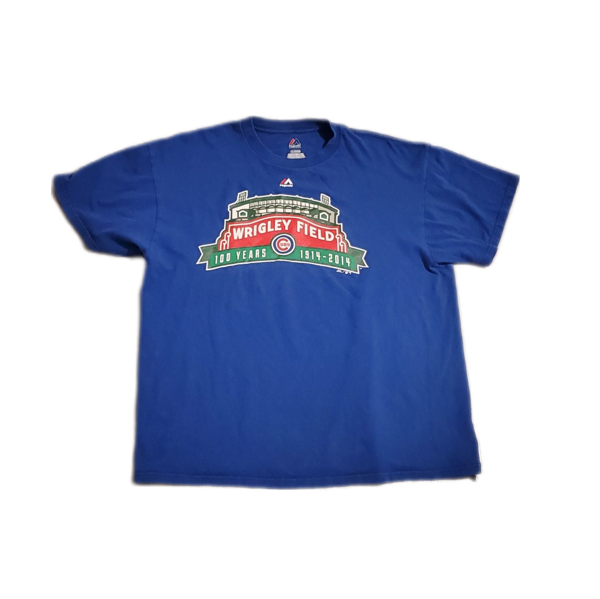 Vintage 2014 Chicago Cubs Wrigley Field Anniversary T-Shirts, Hoodie, Sweatshirt | FlexRushtees.com