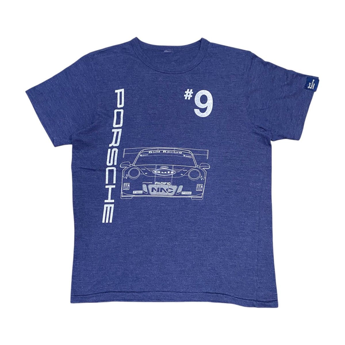 Vintage Porsche 9 Gulf Racing Japan T Shirt Hoodie, Sweatshirt | FlexRushtees.com