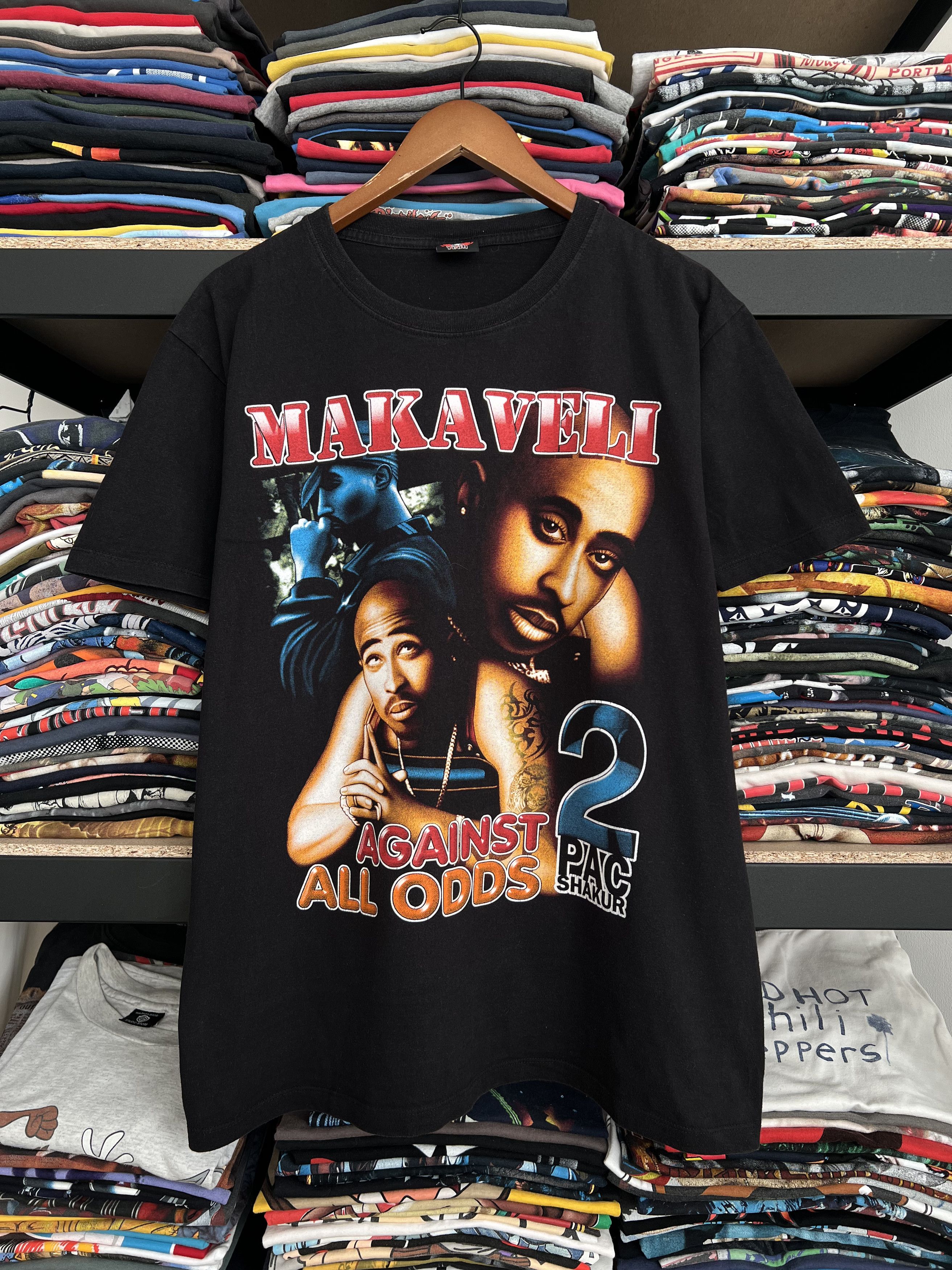 Vintage 90s Tupac 2pac Bootleg Tee Hoodie, Sweatshirt | FlexRushtees.com
