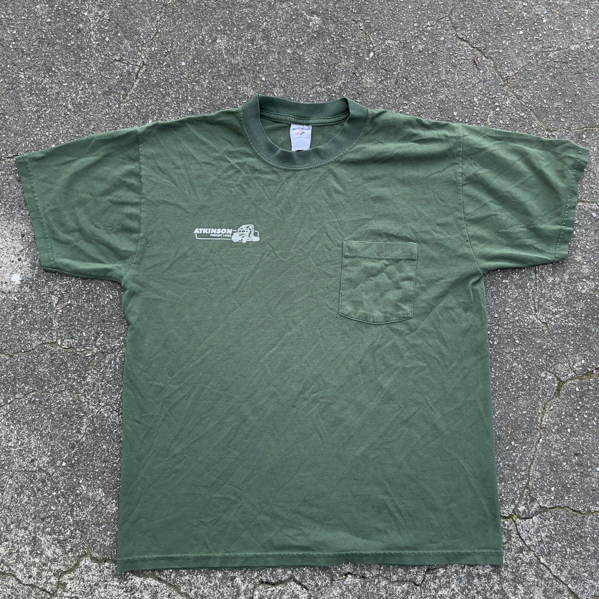 Vintage Atkinsons Freight Line Jerzees Shirt