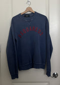 Blue Dsquared2 Crewneck Sweatshirt W Red Spellout Logo M T-Shirts, Hoodie | FlexRushtees.com