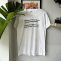 Vintage 90s Booked For Murder Quote T Shirt Sz M Adult Hoodie, Sweatshirt | FlexRushtees.com