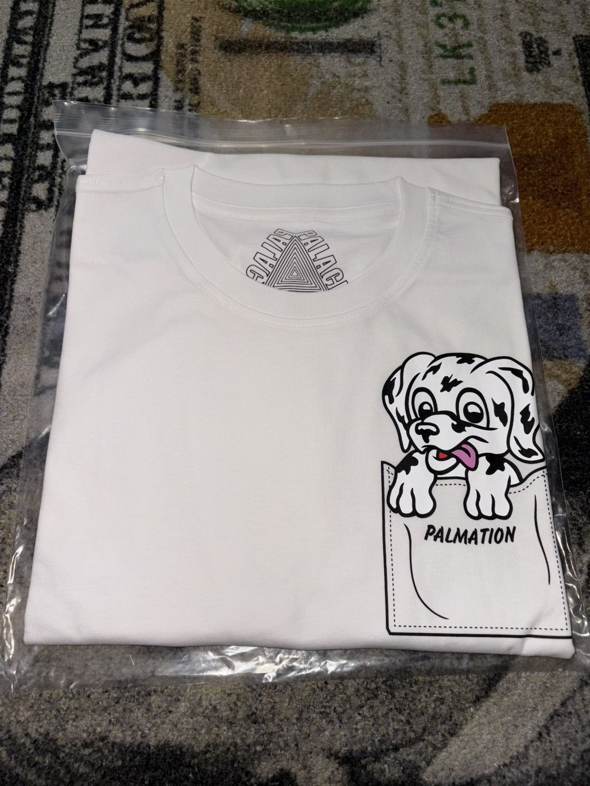 Palace Palmation T Shirt White Hoodie, Sweatshirt | FlexRushtees.com