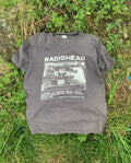 Band Tees Vintage Radiohead Fast Track Status T Shirt Rare Print Hoodie, Sweatshirt | FlexRushtees.com