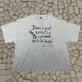 Fruit Of The Loom Vintage Fruit Of The Loom Men S T Shirt 2000s Gray Graphic Tee Xl Short Sleeve Spo