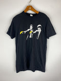 Vintage Gildan Pulp Fiction Bananas Big Logo Band Tee Shirt Hoodie, Sweatshirt | FlexRushtees.com