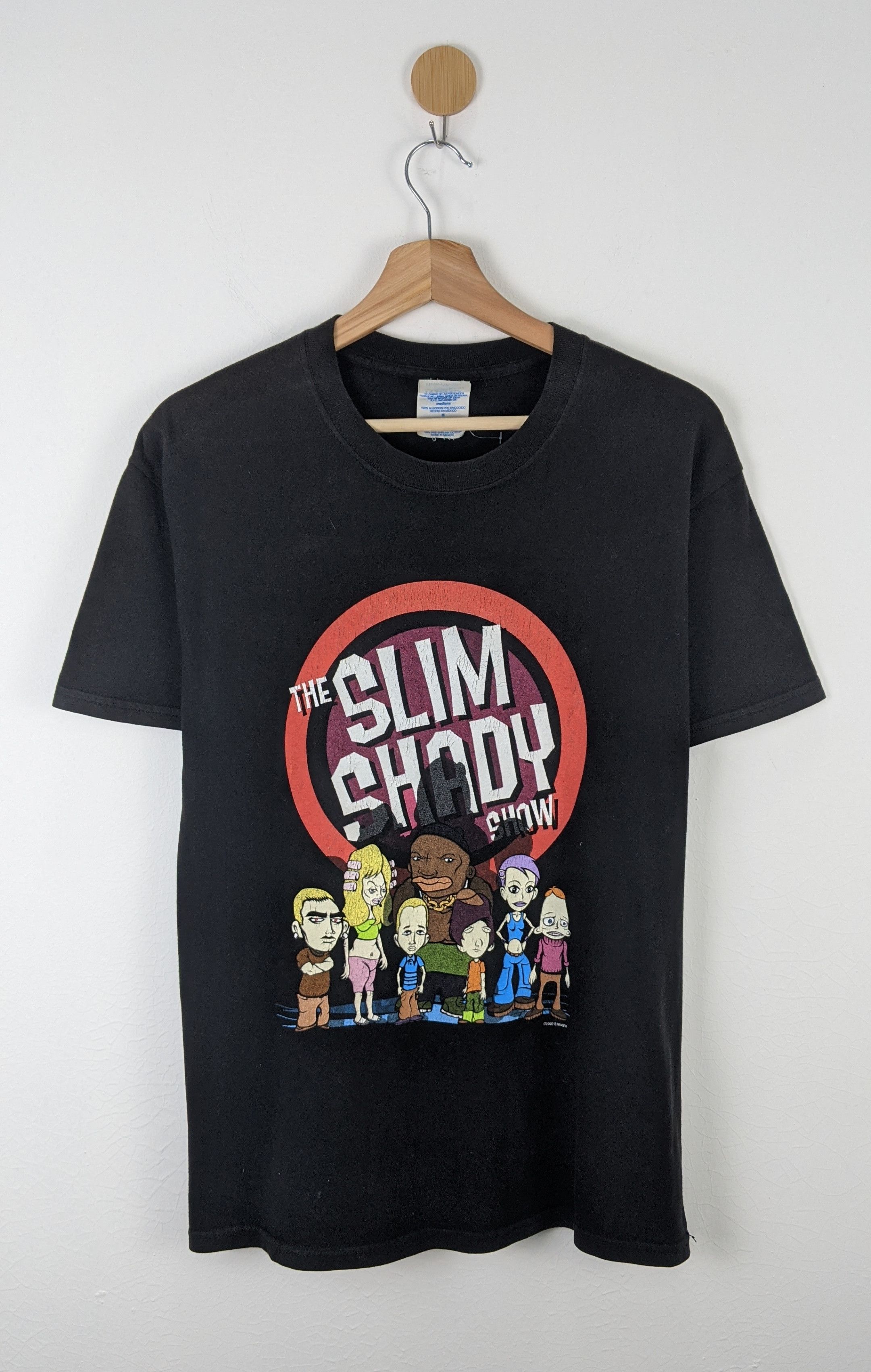 Rap Tees Vintage Eminem The Slim Shady Show Shirt Hoodie, Sweatshirt | FlexRushtees.com