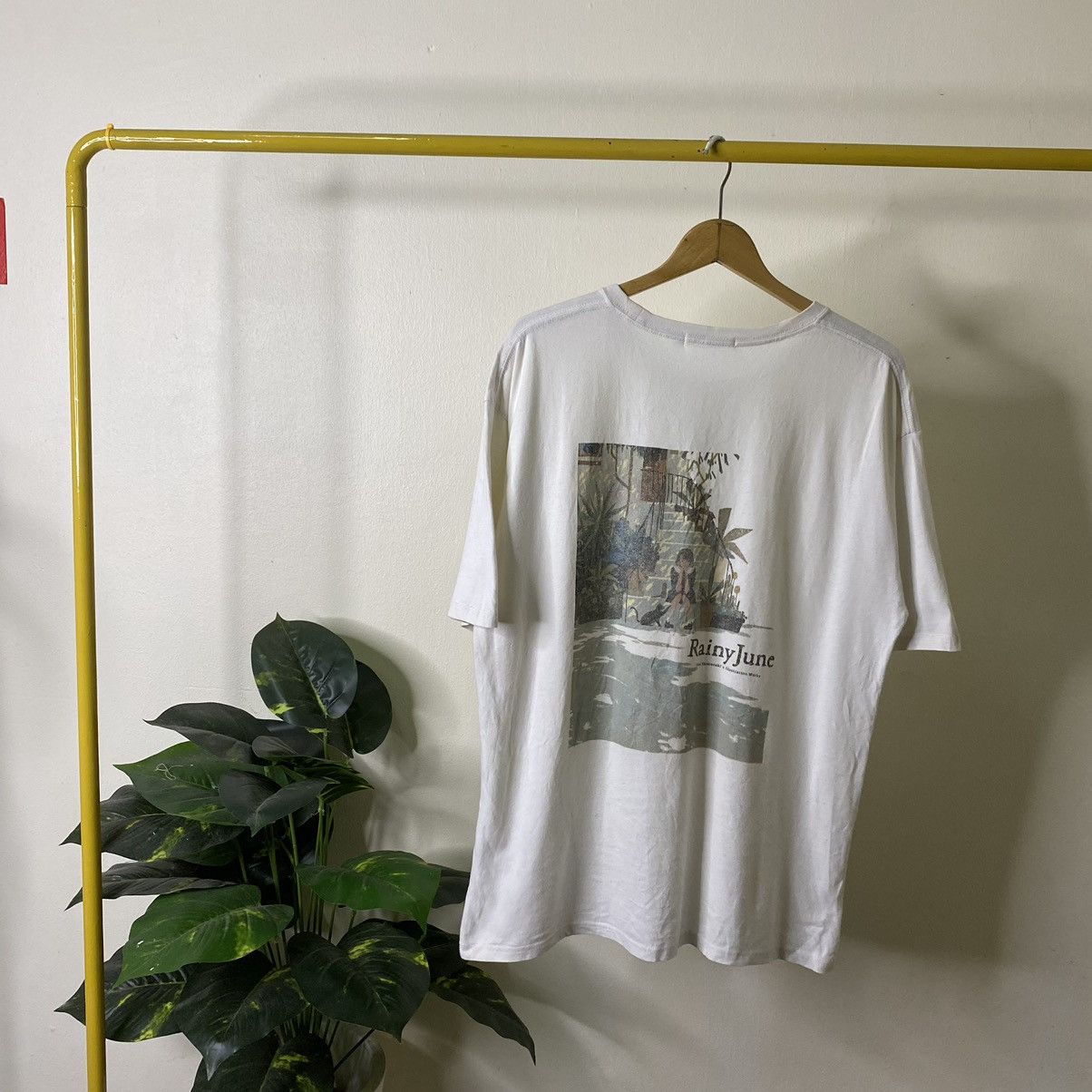 Japanese Brand Rainy June Illustration Artwork By Josee Shimazaki Tee Hoodie, Sweatshirt | FlexRushtees.com