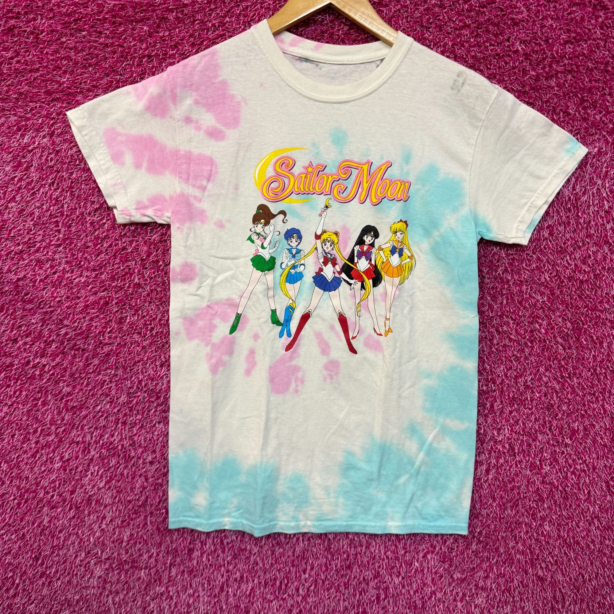 Anime Sailor Moon Sailor Scouts Anime Series Womens Tie Dye S