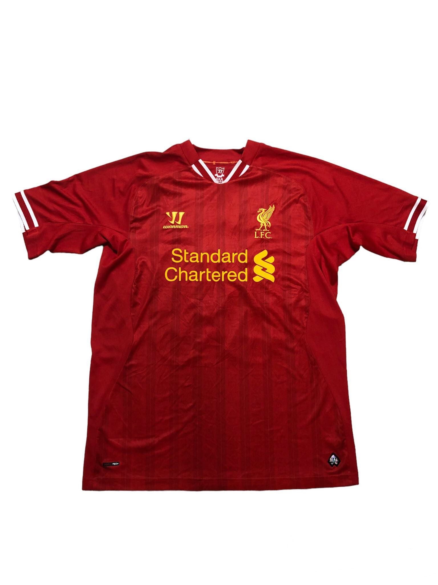 Warrior Liverpool Collins Soccer Jersey Home 2013 2014 Xl