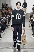 Comme Des Garcons Fall 2018 Runway Taped Sweater