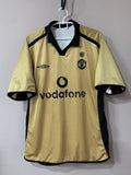 Vintage Manchester United Away Football Shirt Umbro Vintage Soccer