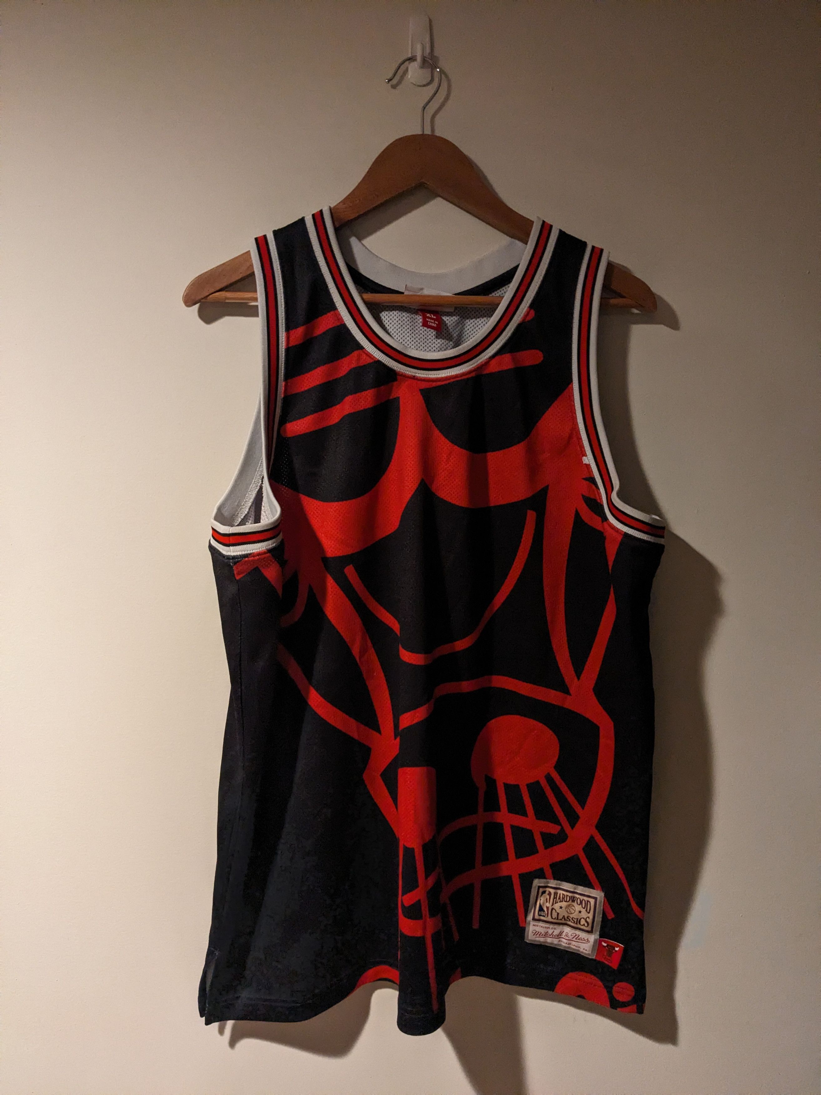 Nba Mitchell And Ness Chicago Bulls Nba Basketball Jersey