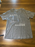 Pleasures End Times Pigment Dye Tee Black Hoodie, Sweatshirt | FlexRushtees.com