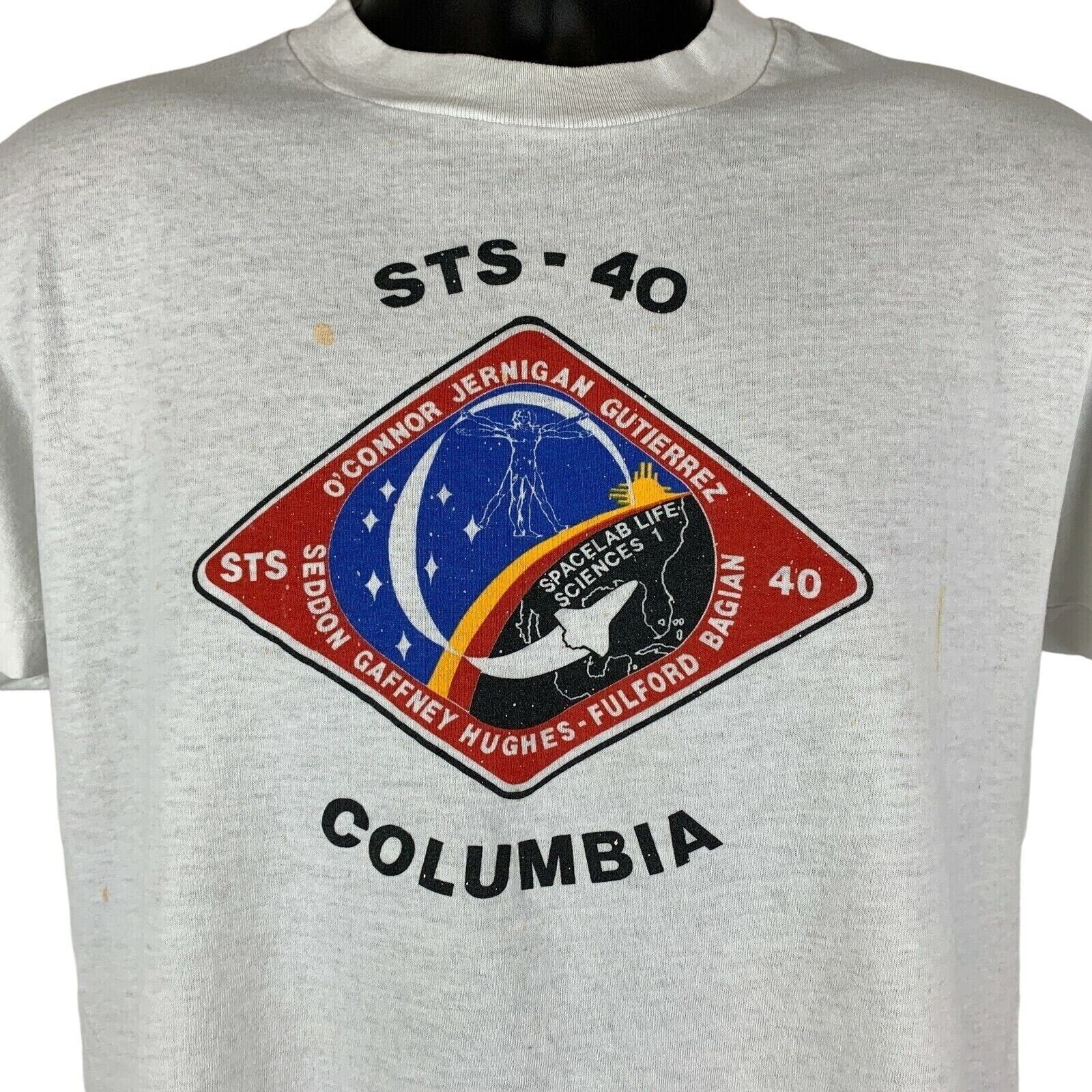 Other Vintage Nasa Sts 40 Columbia Space Shuttle T Shirt Mens Medi