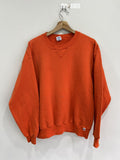Russell Athletic Vintage 90s Russell Athletic Blank Sweater Crewneck Orange