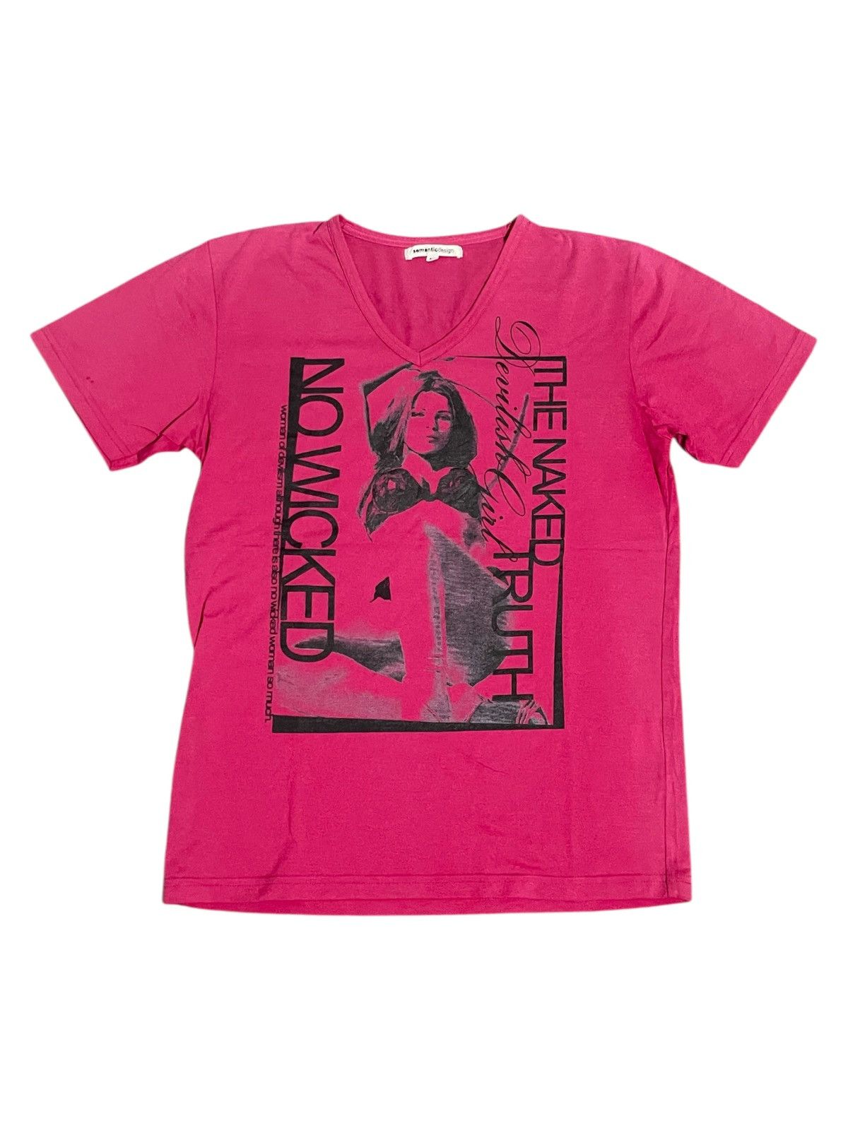 Hysteric Glamour Y2k Semantic Design No Wicked T Shirt Hoodie, Sweatshirt | FlexRushtees.com