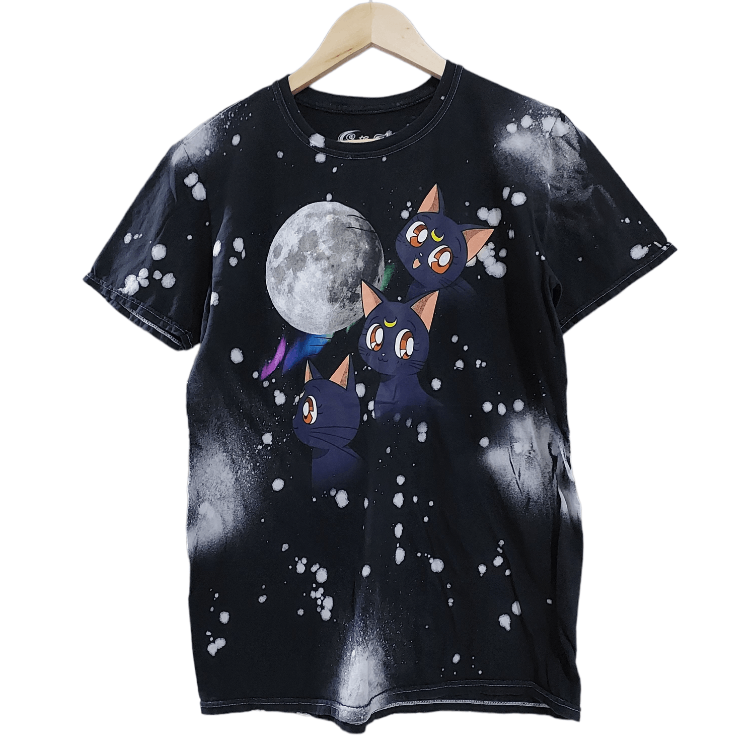 Sailor Moon Anime Luna Tie Dye T Shirt