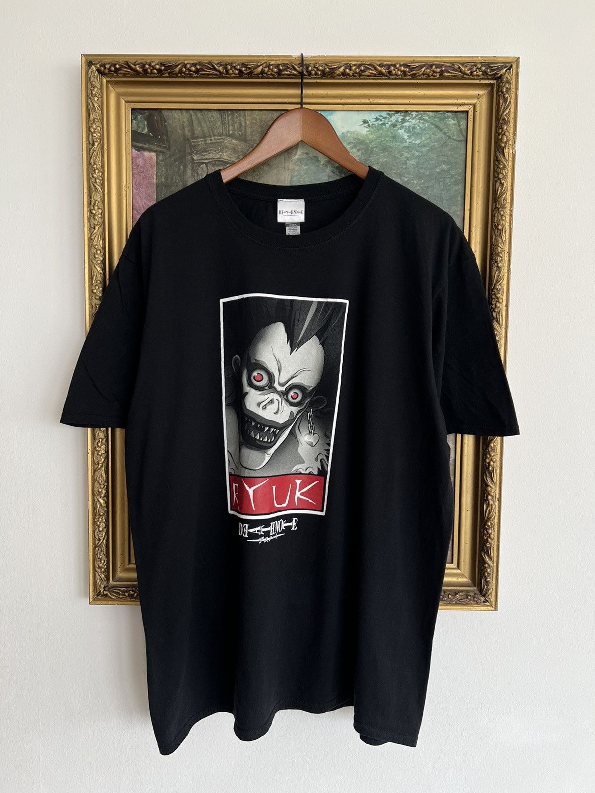 Vintage 2000s Death Note Ryuk Black Tee Hunter X Hunter Hoodie, Sweatshirt | FlexRushtees.com
