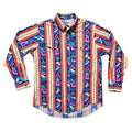 Vintage Wrangler Western Navajo Print Shirt