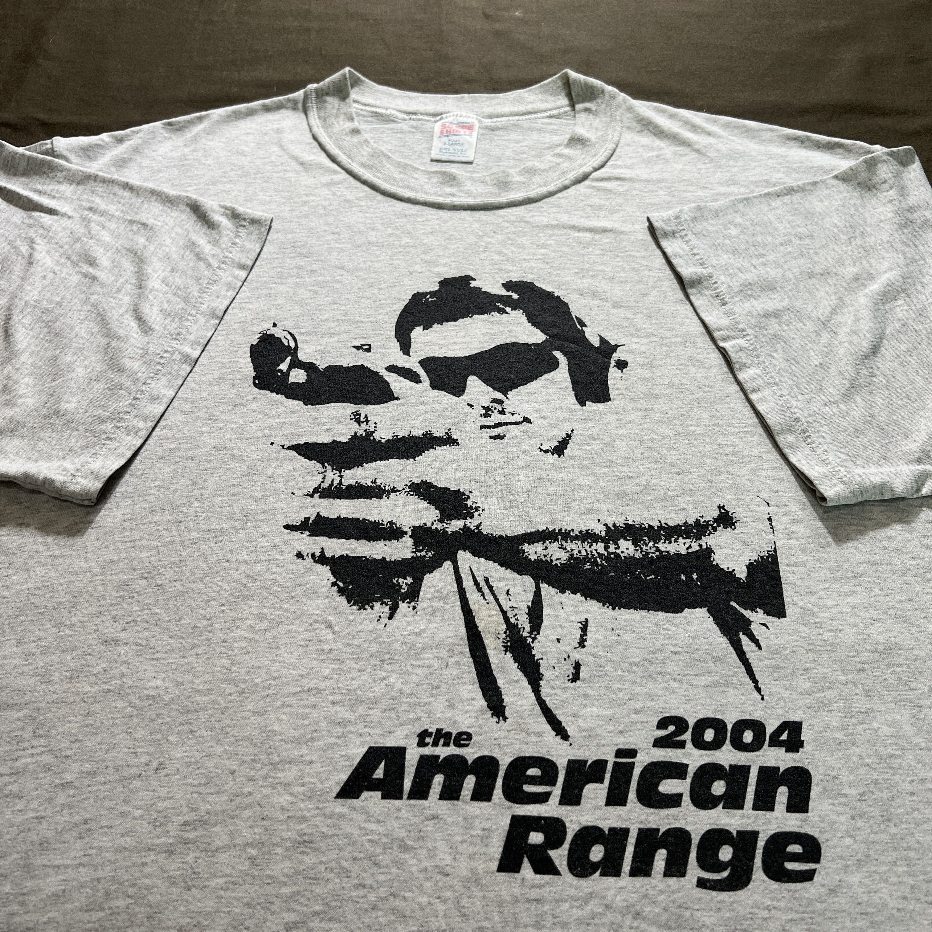Vintage Y2k The American Range Promo Tee Shirt 911 Gun Hoodie, Sweatshirt | FlexRushtees.com