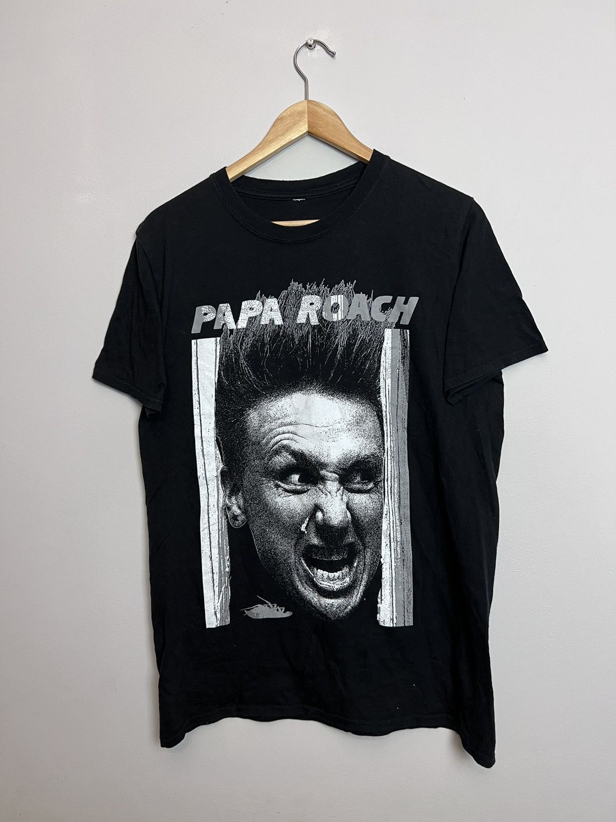 Vintage Y2k Papa Roach Shining Rare Tee Vintage Numetal Band Tees